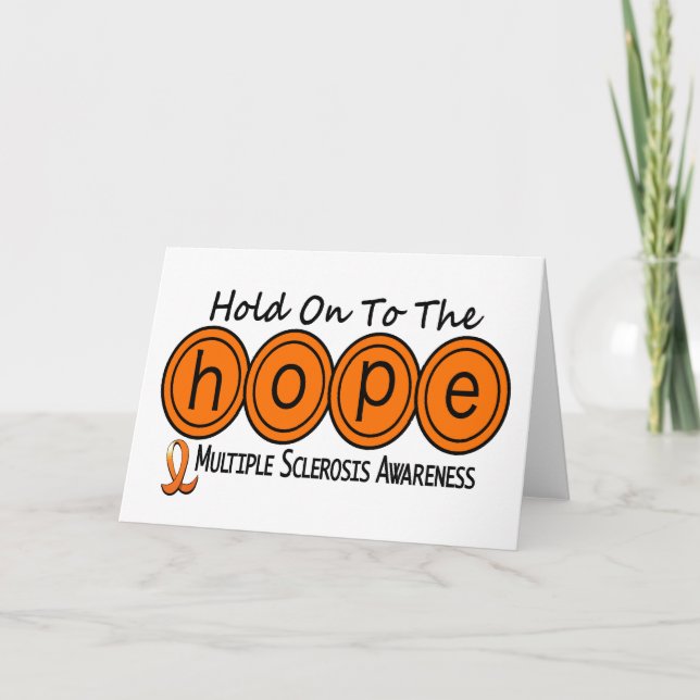 Multiple Sclerosis MS HOPE 6 Card (Front)