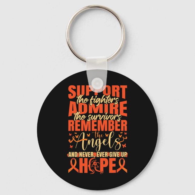 Multiple Sclerosis Ms  Keychain (Front)