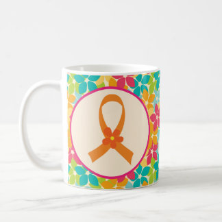 Multiple Sclerosis MS Ribbon Awareness Gift Coffee Mug
