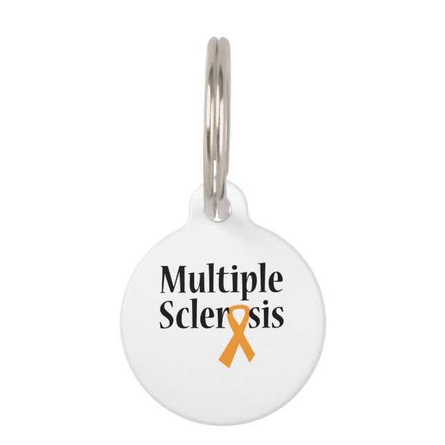 Multiple Sclerosis Pet ID Tag (Front)
