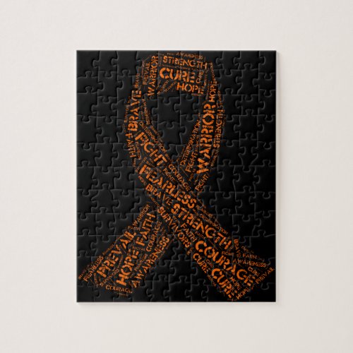 Multiple Sclerosis Ribbon Products Jigsaw Puzzle