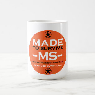multiple sclerosis Survivor Support Awareness Color Morph Mug