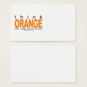 Multiple Sclerosis THINK Orange (Front & Back)