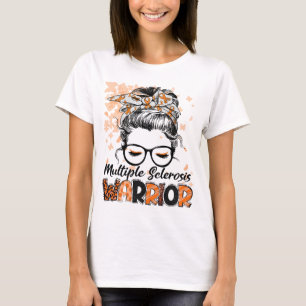 Multiple Sclerosis Warrior Women Girl Survivor T-Shirt