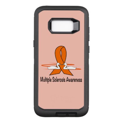 Multiple Sclerosis with Swans OtterBox Defender Samsung Galaxy S8+ Case