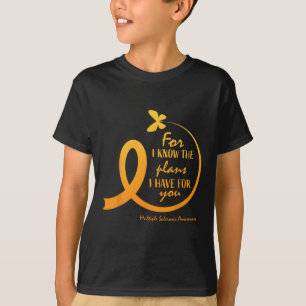 Multiple Sclerosis Women Mom Christian Bible T-Shirt