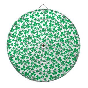 Multiple Shamrocks Dart Board
