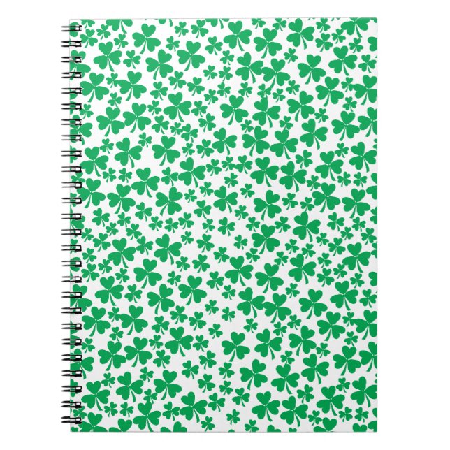 Multiple Shamrocks Notebook (Front)