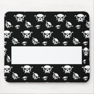 Multiple Skulls Template Mouse Pad