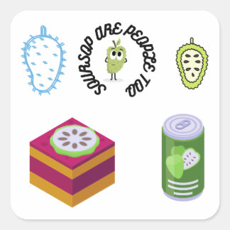 Multiple Soursop Sticker Pack