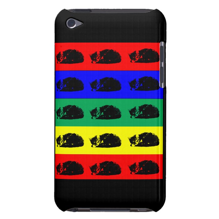Multiple Tabby Cat Pop Art Barely There iPod Cases