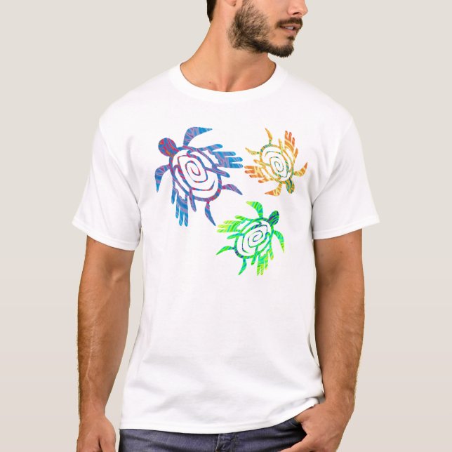 Multiple winged turtles T-Shirt (Front)