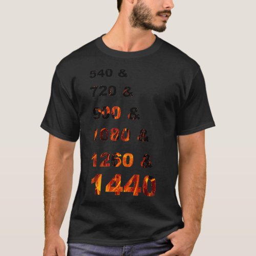 Multiples of 180 On Fire T_Shirt