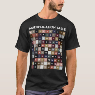 Multiplication Table witchcraft appaloosa  T-Shirt