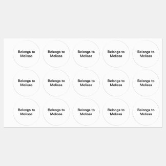 Multipurpose Business, Logo, Belongs to Kids Name Kids' Labels
