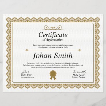 Multipurpose Certificate