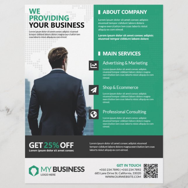 Multipurpose Corporate Business Flyer (Front)