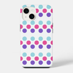 Multisexual Pride Flag Colors Polkadots iPhone 14 Case