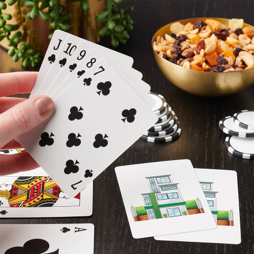 Multistorey House Playing Cards