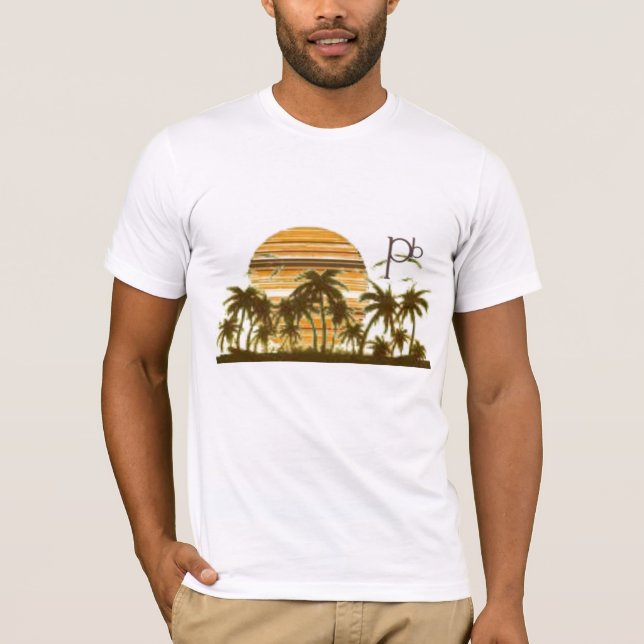 MultiStripSunset T-Shirt (Front)