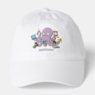 Multitasker – Funny Chaotic Octopus Dark Humor Hat