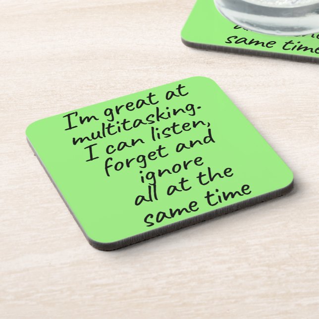 Multitasking  beverage coaster (Left Side)