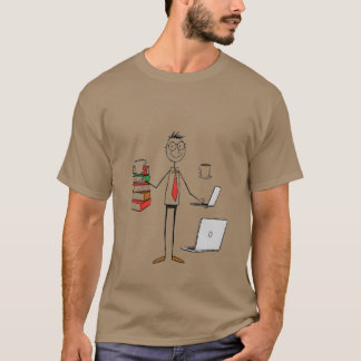 Multitasking Teacher Life Shirt – Books, Coffee &