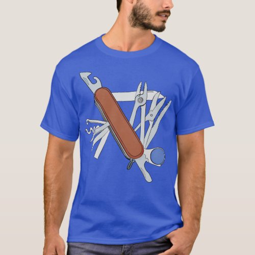Multitools for camping T_Shirt