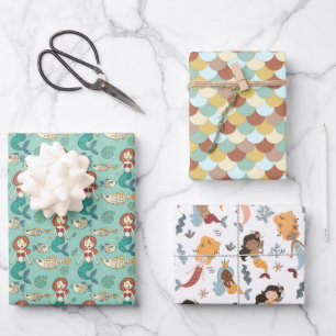 Multitude of Mermaids Wrapping Paper