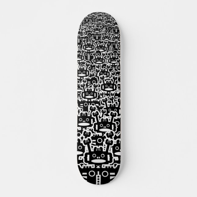 Multitude of Robots Skateboard (Front)