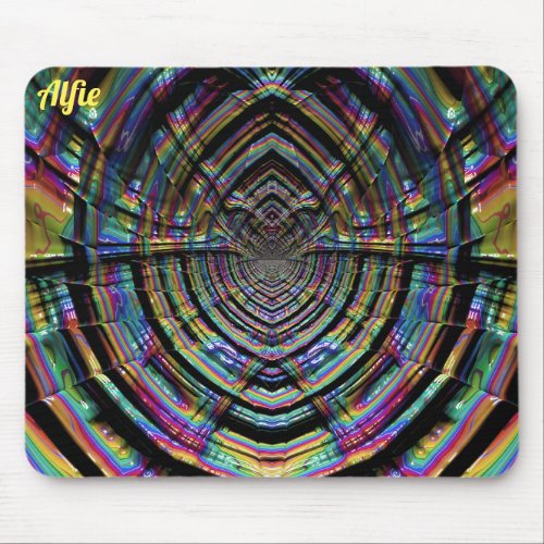 Multitude of Shades Fractal Pattern ALFIE  Mouse  Mouse Pad