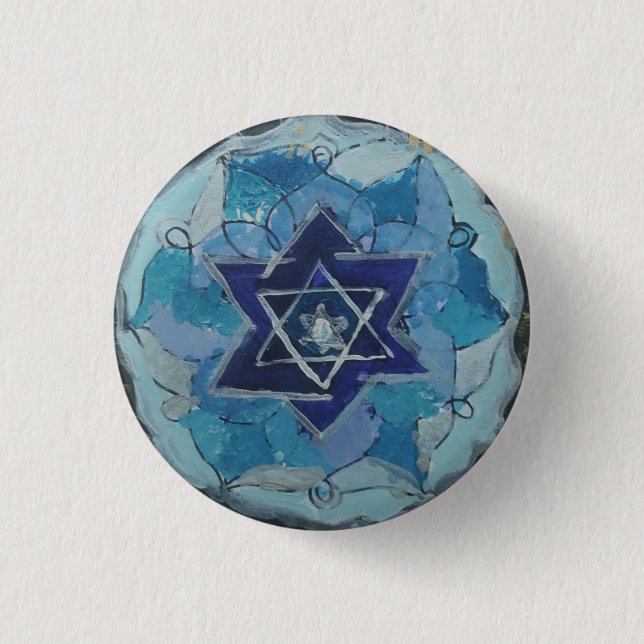 Multiverse Magen David Button (Front)
