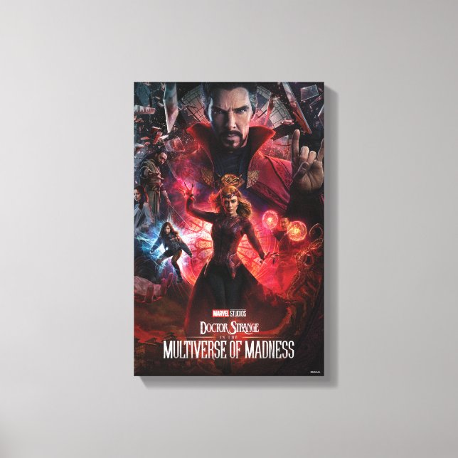 Multiverse of Madness Alternate Theatrical Poster Canvas Print (Front)