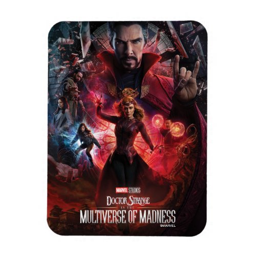 Multiverse of Madness Alternate Theatrical Poster Magnet