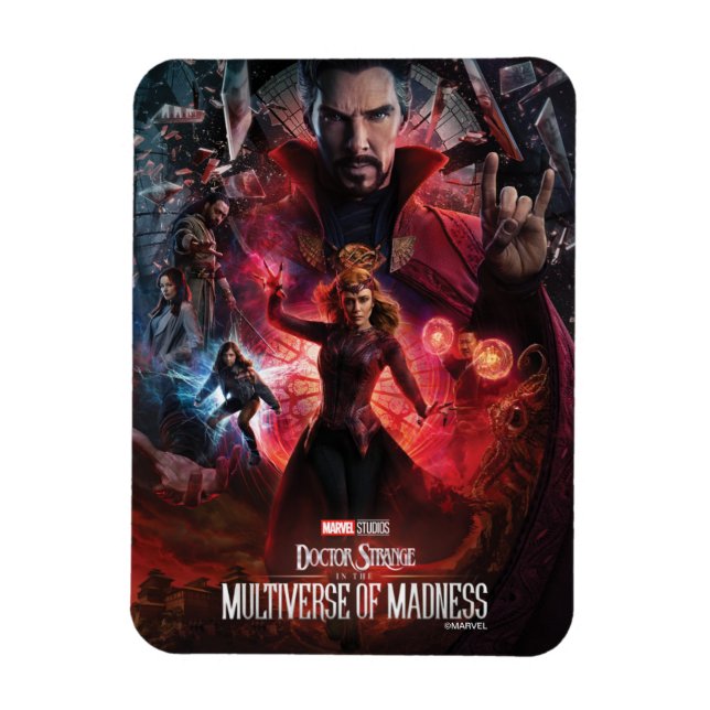 Multiverse of Madness Alternate Theatrical Poster Magnet (Vertical)