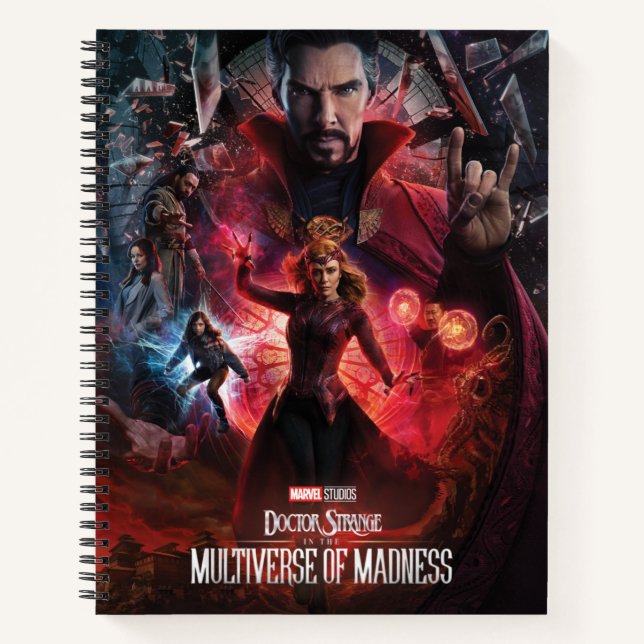 Multiverse of Madness Alternate Theatrical Poster Notebook (Front)