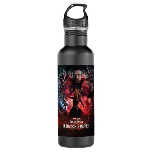 Multiverse of Madness Alternate Theatrical Poster Stainless Steel Water Bottle