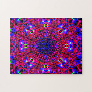 Multiverse Reality Relaxation Mandala Jigsaw Puzzle