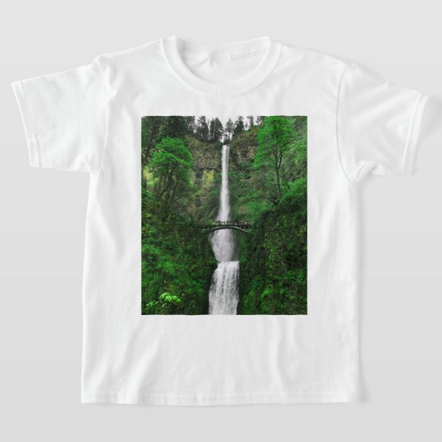 Multnomah Falls #2 T-Shirt (Laydown)