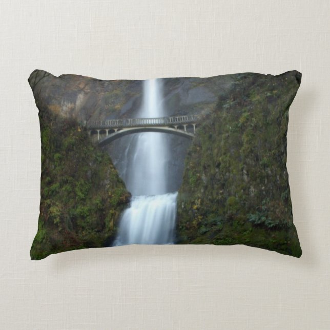 Multnomah Falls Accent Pillow (Front)