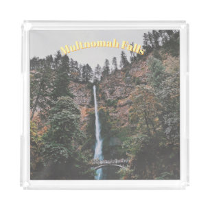 Multnomah Falls Acrylic Tray