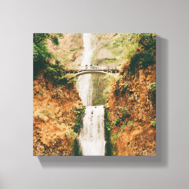 Multnomah Falls Canvas Print (Front)