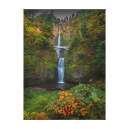 Multnomah Falls | Columbia River Gorge, Oregon Canvas Print