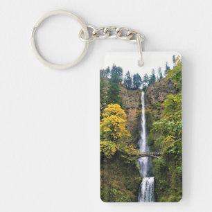 Multnomah Falls, Columbia River Gorge, Oregon Keychain