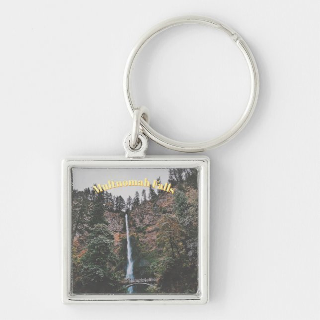 Multnomah Falls Keychain (Front)