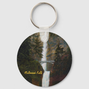 Multnomah Falls Keychain