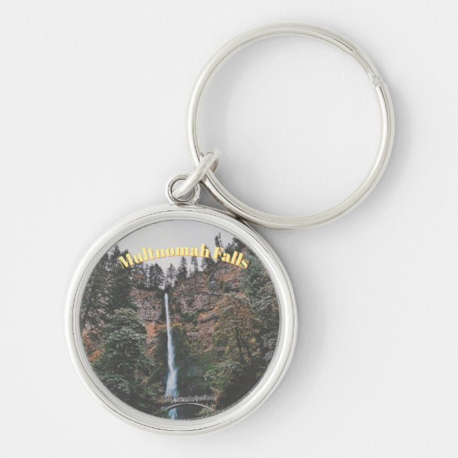Multnomah Falls Keychain (Front)
