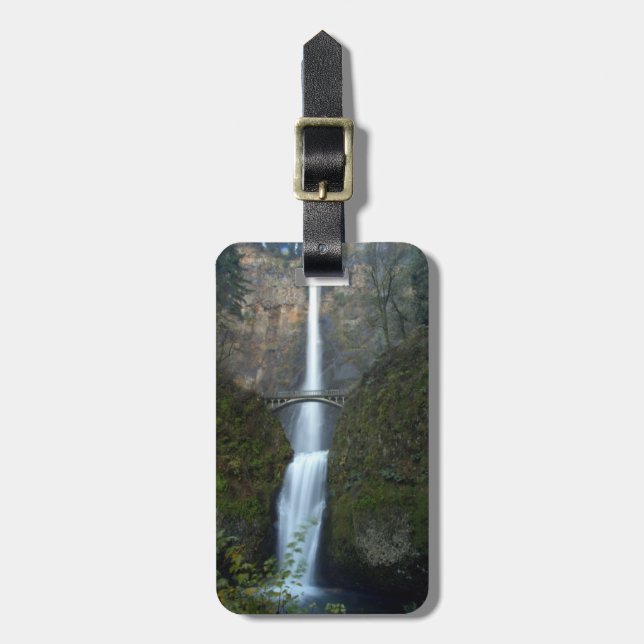 Multnomah Falls Luggage Tag (Front Vertical)