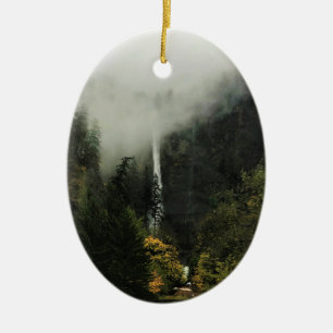 Multnomah Falls, OR Ceramic Ornament