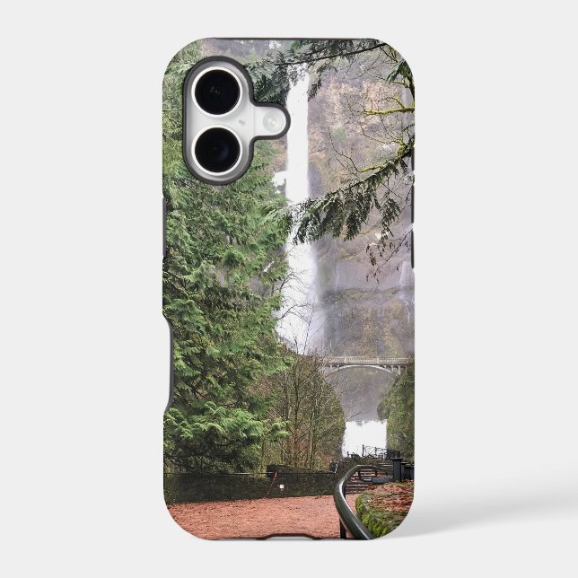 Multnomah Falls, OR Iphone Case (Back)